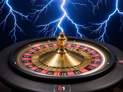 Lightning Roulette Live von Evolution - Elektrisierendes Roulette mit Multiplikatoren