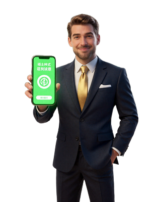 BillionaireSpin Casino Maskot best&auml;tigt schnelle Auszahlung auf dem Smartphone